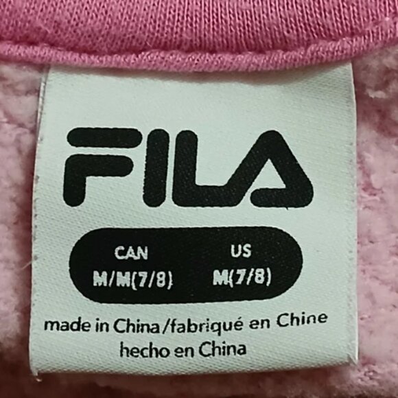Fila Kids Light Pink Hoodie with Logo - Picture 6 of 6